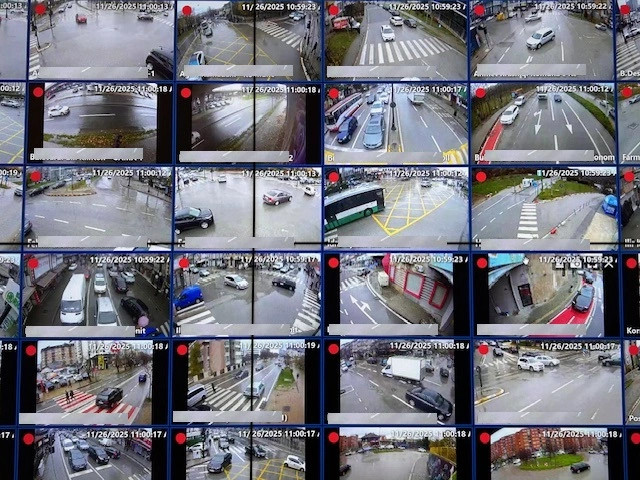 Nis shqiptimi i gjobave përmes monitorimit të kamerave të sigurisë në Prishtinë