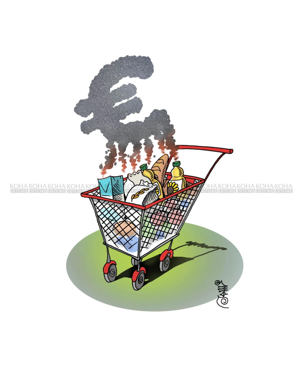 Karikatura e ditës - Rritja e vazhdueshme e çmimeve