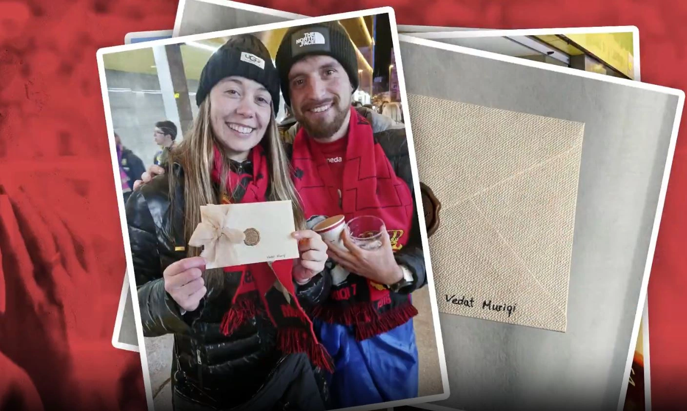 Muriqi ftohet në dasmën e çiftit nga La Senia