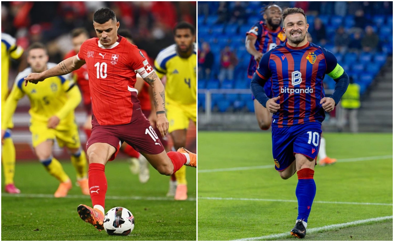 Granit Xhaka - Xherdan Shaqiri