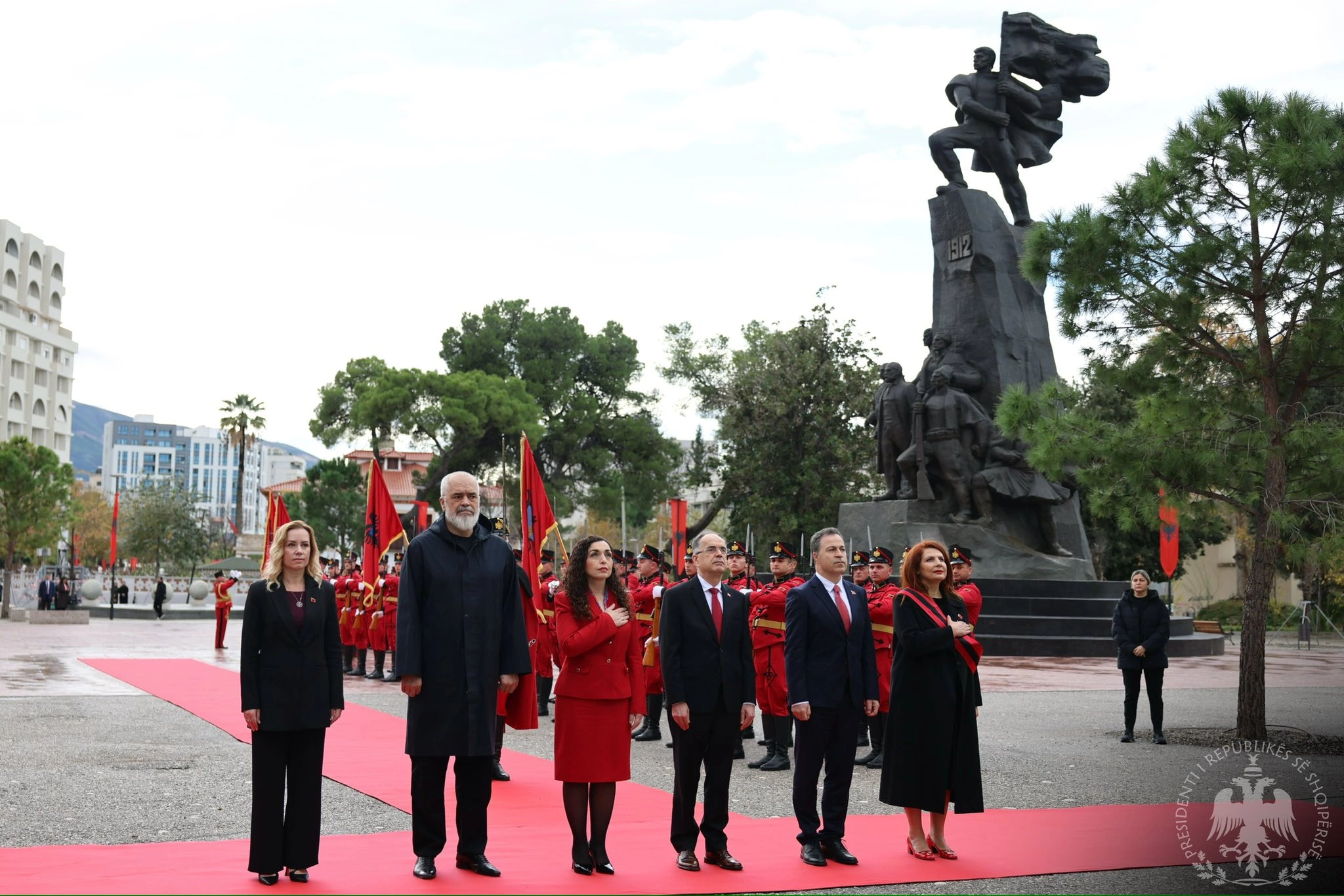 Ceremonia shtetërore e Ditës së Pavarësisë në Vlorë