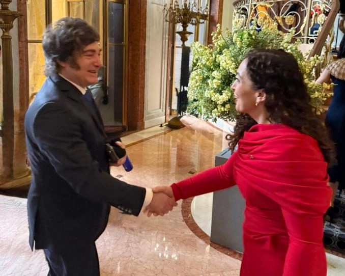 Javier Milei - Vjosa Osmani