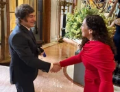 Javier Milei - Vjosa Osmani