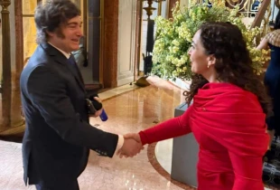 Javier Milei - Vjosa Osmani
