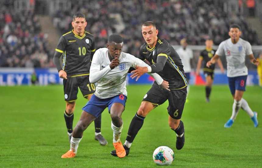 Arton Zekaj kundër Anglisë U21