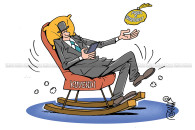 Karikatura e ditës - Paga e pa merituar e shtatorit