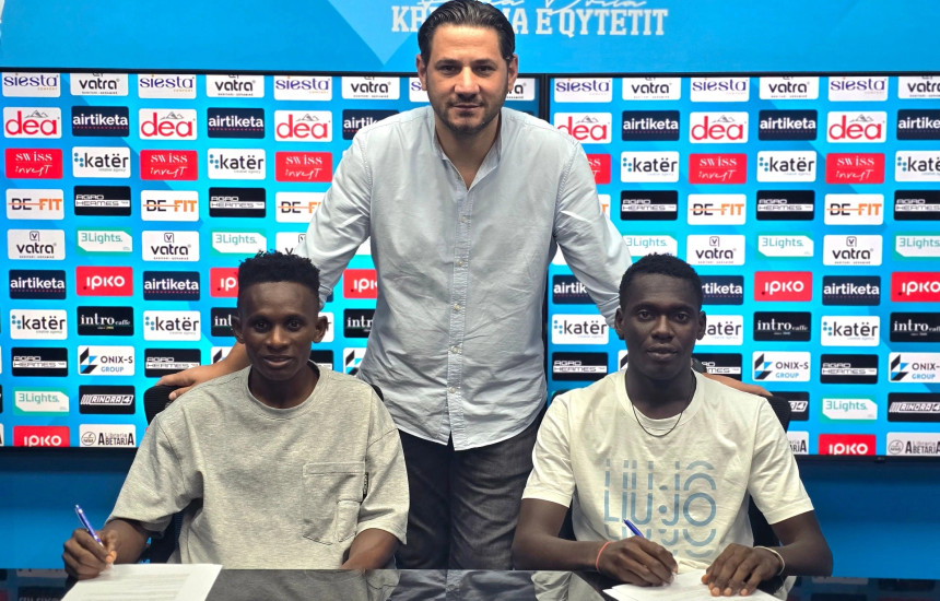 Mike Arthur dhe Morris Fuseini te Drita