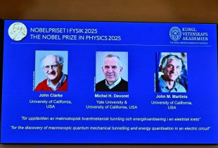 Çmimi Nobel në Fizikë shkon për tre shkencëtarët e mekanikës kuantike