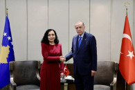 Vjosa Osmani dhe Erdogan