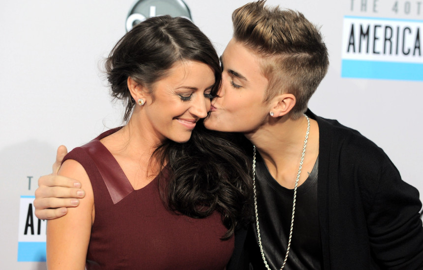 Justin Bieber dhe Pattie Mallette