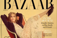 Jennifer Aniston në ballinën e Harper's Bazaar, fotografuar nga Emma Sumerton