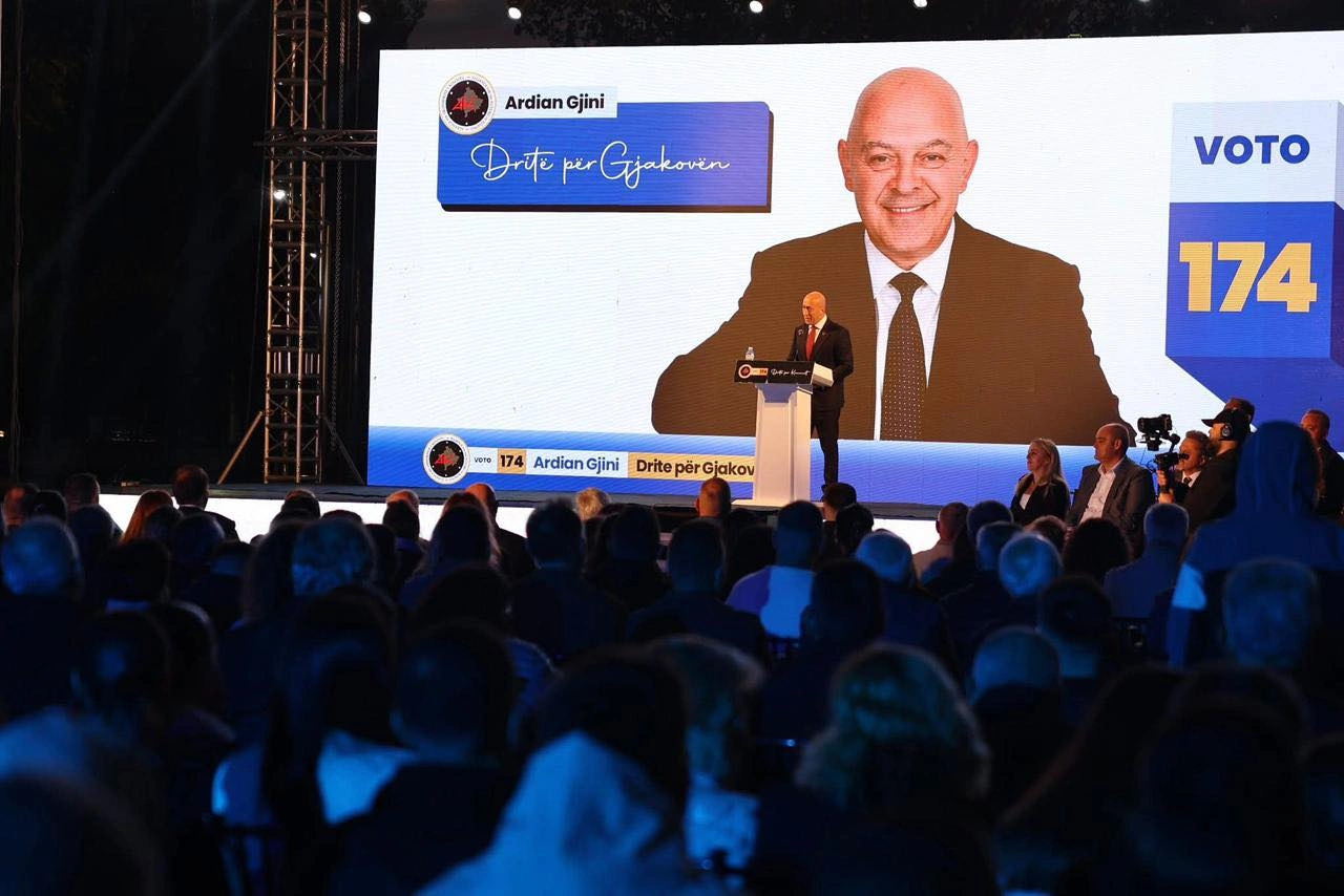 Gjini premton projekte të mëdha për Gjakovën, Haradinaj thotë se të dielën ka festë në këtë komunë