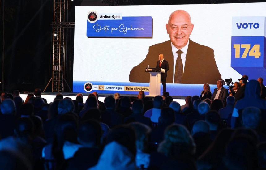 Gjini premton projekte të mëdha për Gjakovën, Haradinaj thotë se të dielën ka festë në këtë komunë