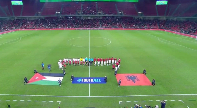 Shqipëria befasohet nga Jordania