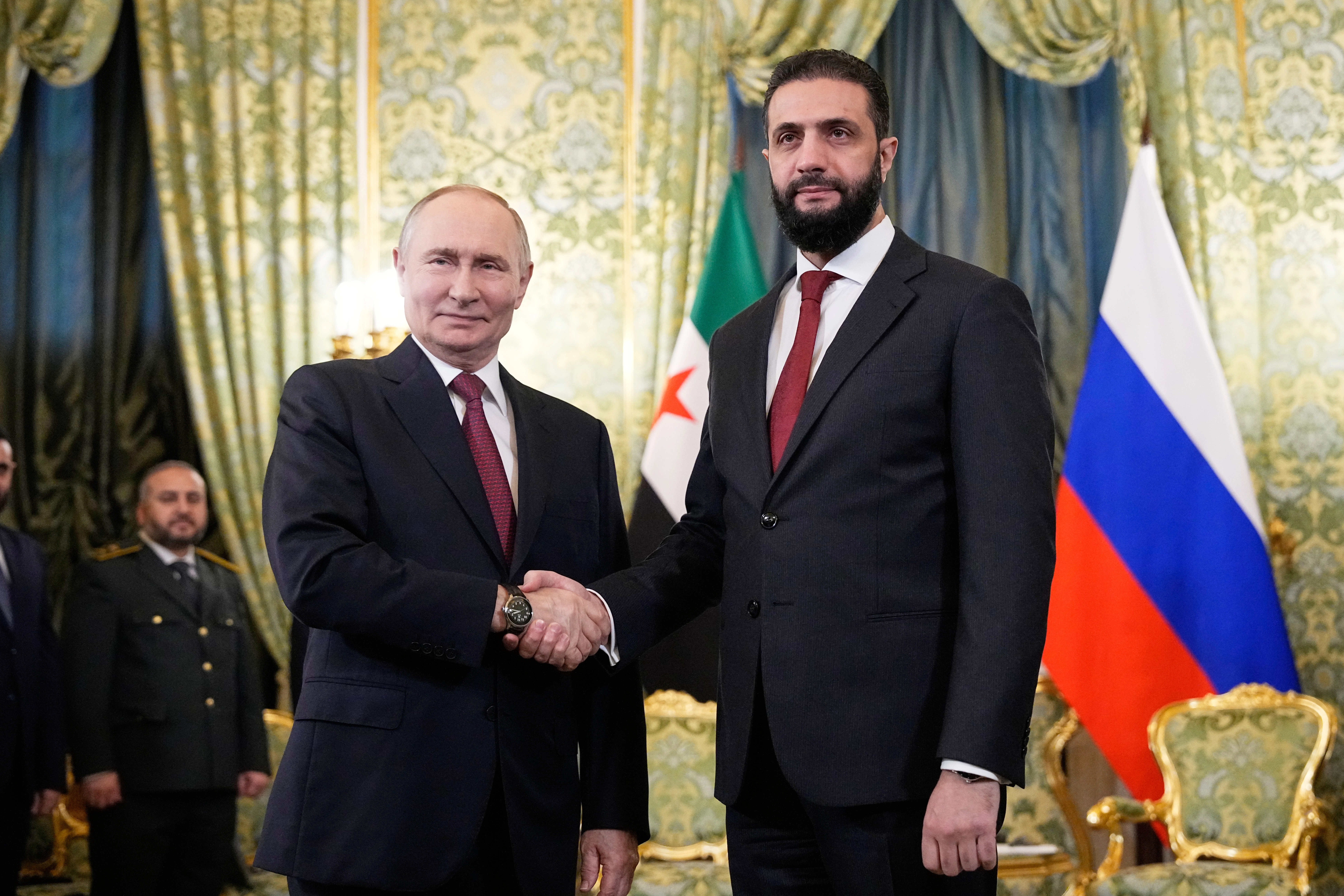 Vladimir Putin dhe Ahmed Al-Sharaa