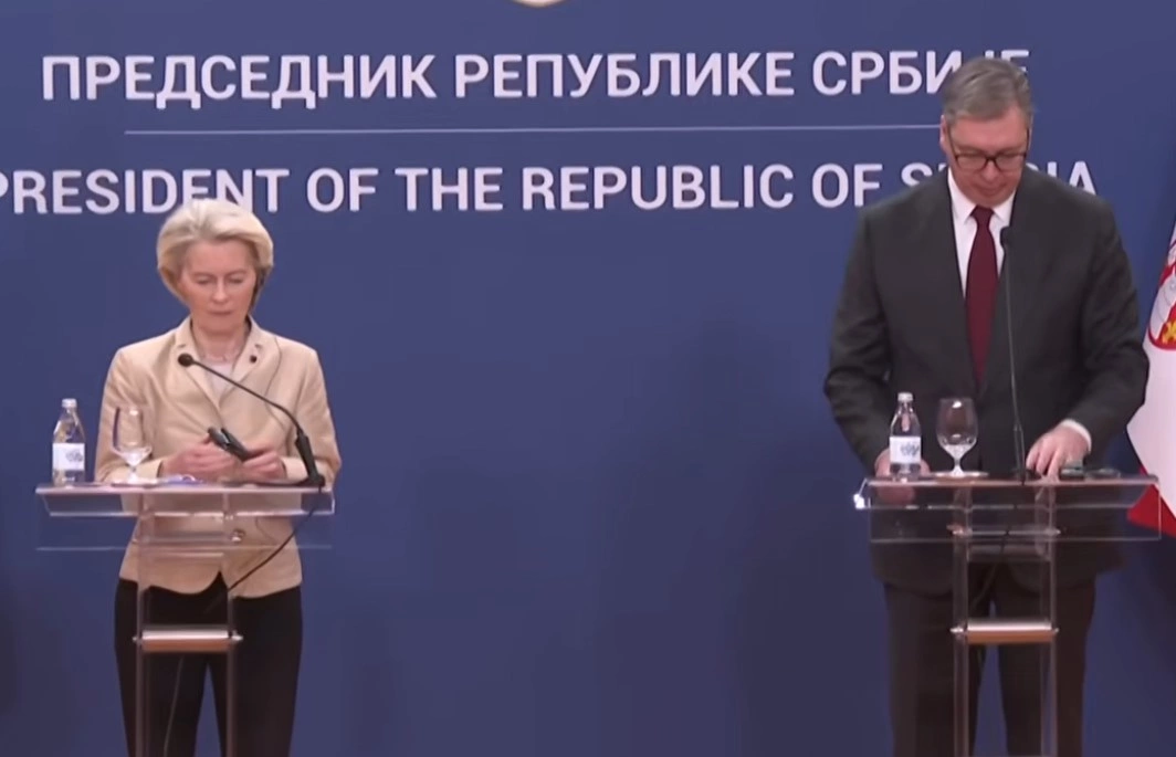 Ursula von der Leyen - Aleksandar Vucic