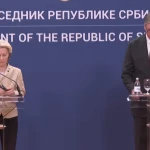Ursula von der Leyen - Aleksandar Vucic