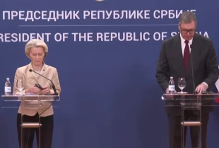Ursula von der Leyen - Aleksandar Vucic