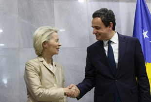 Presidentja e Komisionit Evropian, Ursula von der Leyen dhe kryeministri Albin Kurti