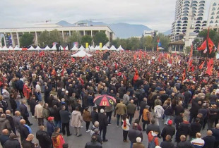 Protesta Tiranë