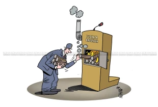 Karikatura e ditës - Fushata për balotazh