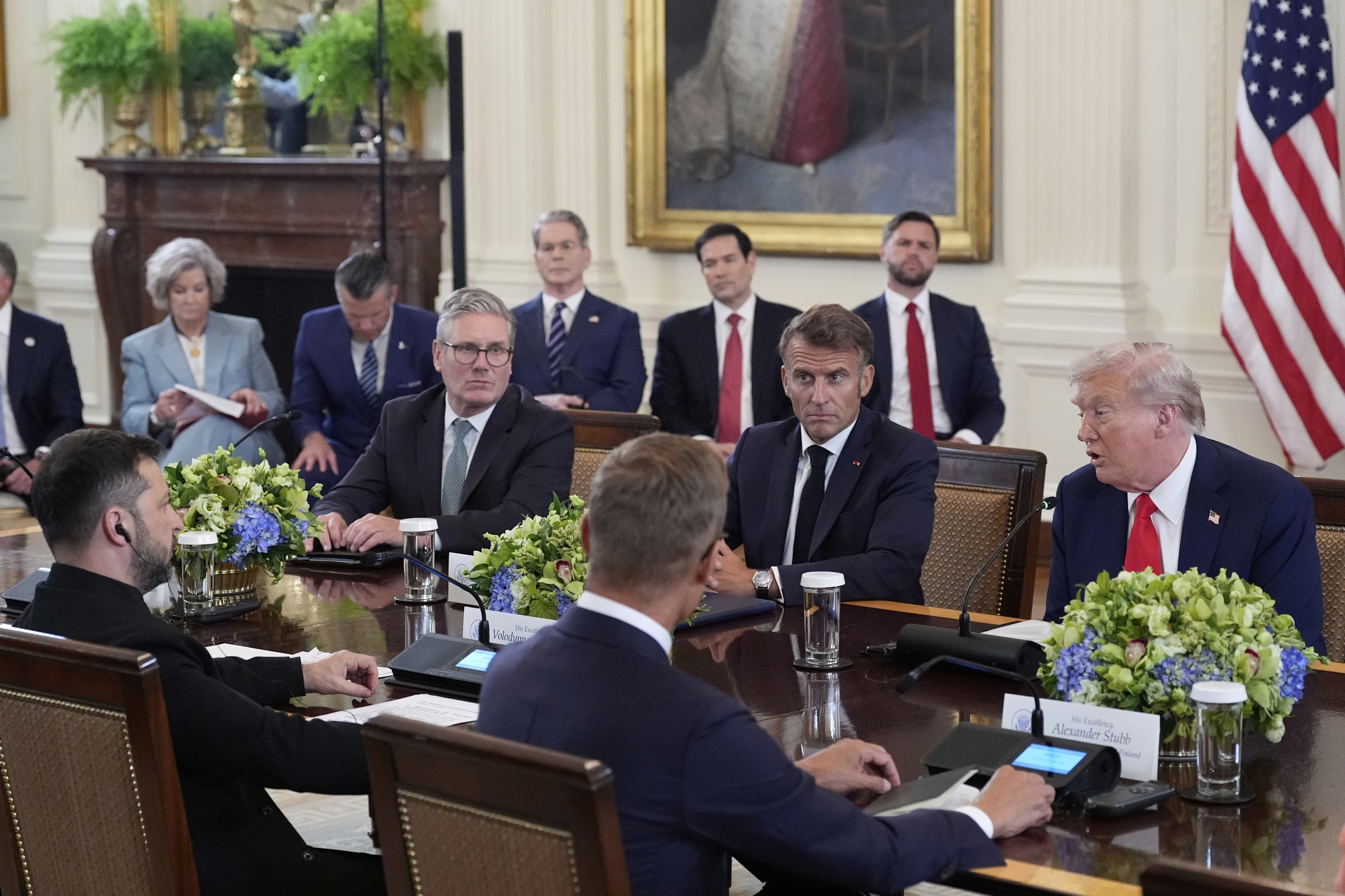 Donald Trump dhe lideret evropiane