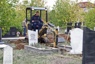 Zhvarrosen mbetjet mortore të katër personave në Hajvali, dyshohen të jenë të kohës së luftës