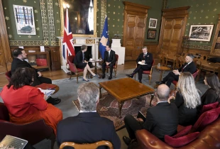 Yvette Cooper - Albin Kurti