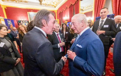 Eroll Bilibani i “DokuFestit” në takim me Mbretin Charles III