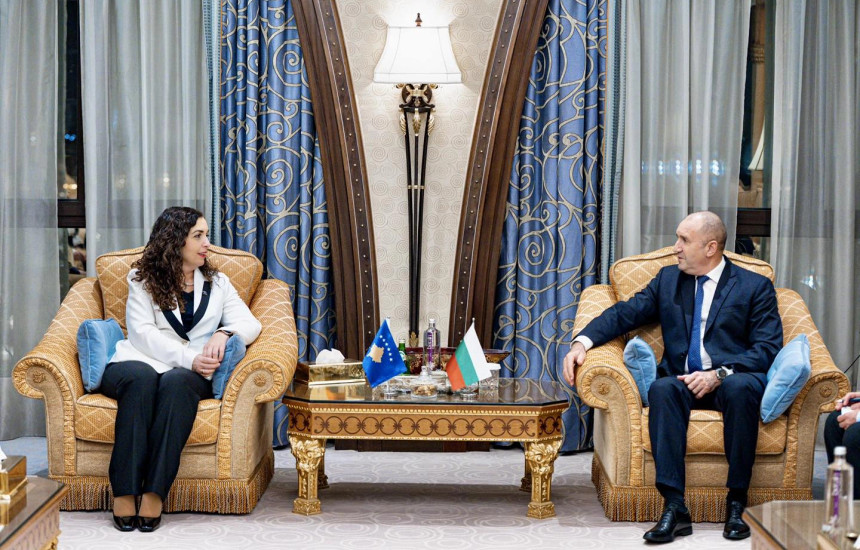 Vjosa Osmani - Rumen Radev