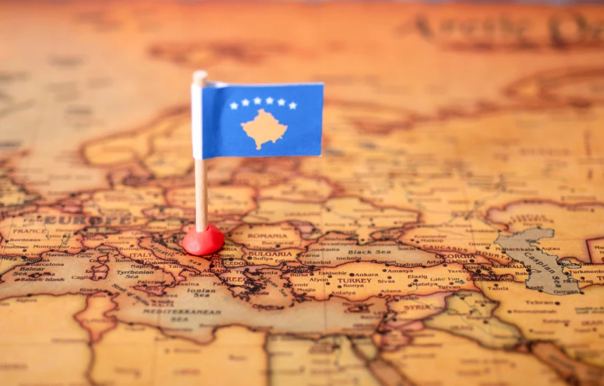 flamuri i kosoves harta e ballkanit, ballkan, kosova