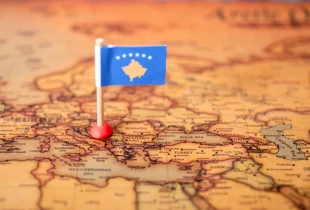 flamuri i kosoves harta e ballkanit, ballkan, kosova