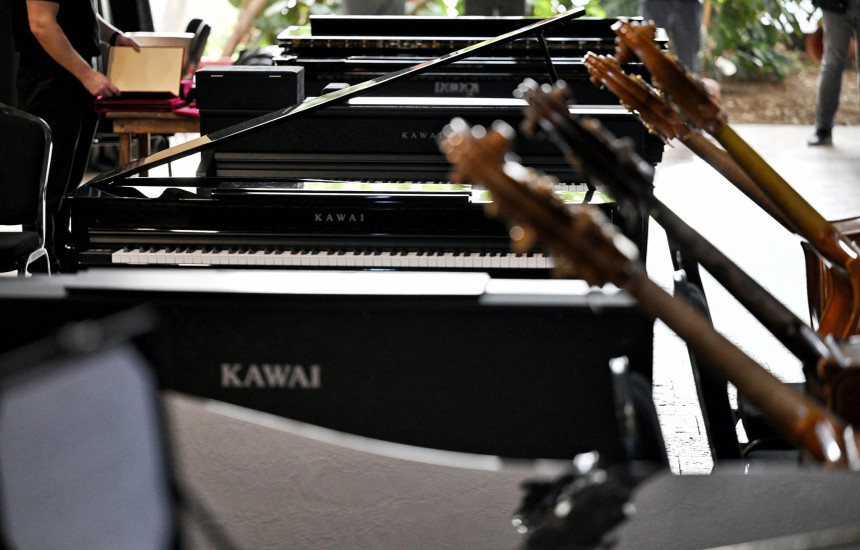 Kushtet në hije, instrumente muzikore prej gati një milion eurosh