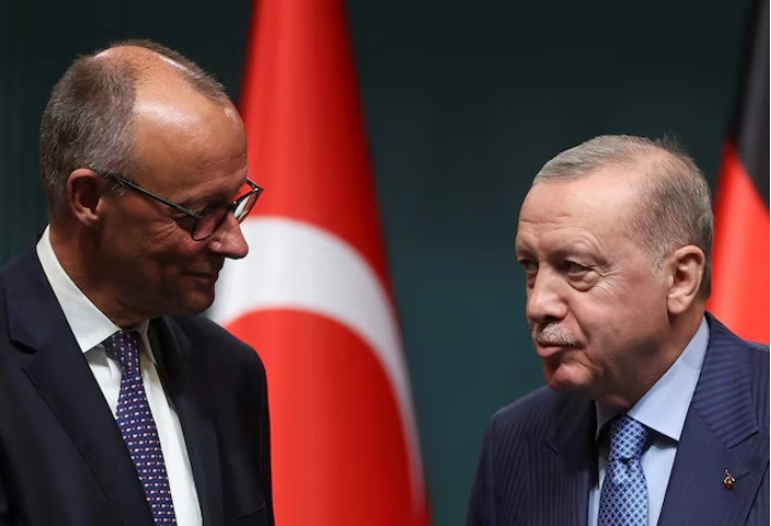 Erdogan, Merz