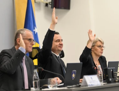 Albin Kurti - Besnik Bislimi - Donika Gervalla