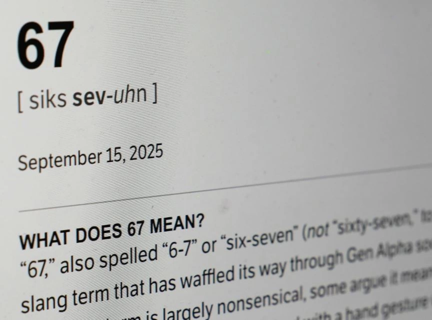 Fjala e vitit, “6-7”