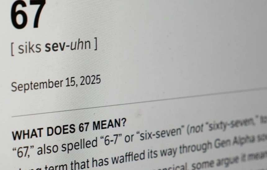 Fjala e vitit, “6-7”