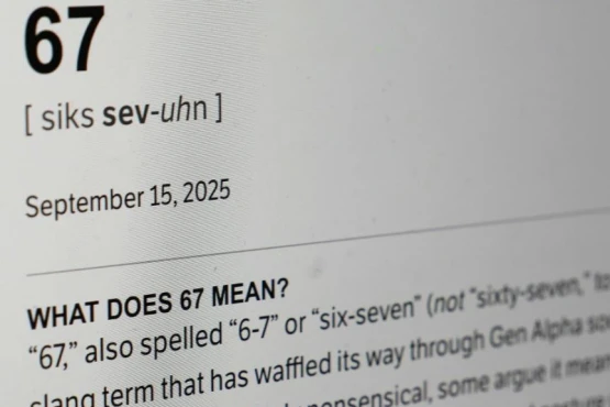 Fjala e vitit, “6-7”