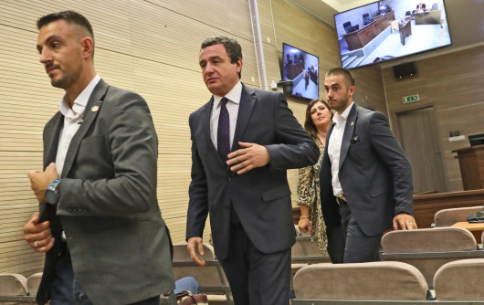 Albin Kurti në gjykatë