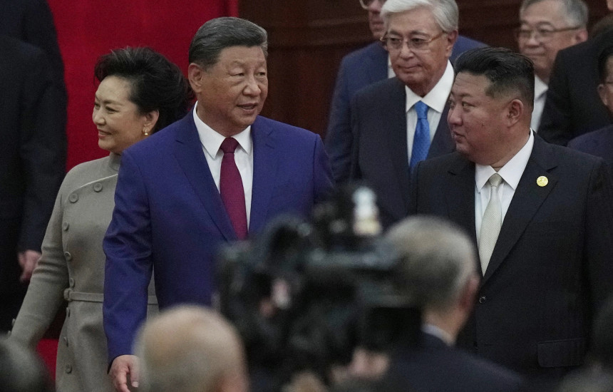 Xi Jinping dhe Kim Jong Un