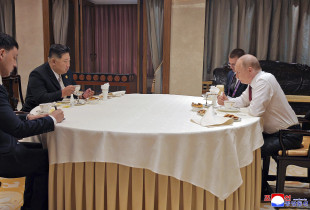 Kim Jong Un dhe Vladimir Putin