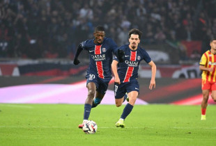 Ousmane Dembeles dhe Vitinhas.