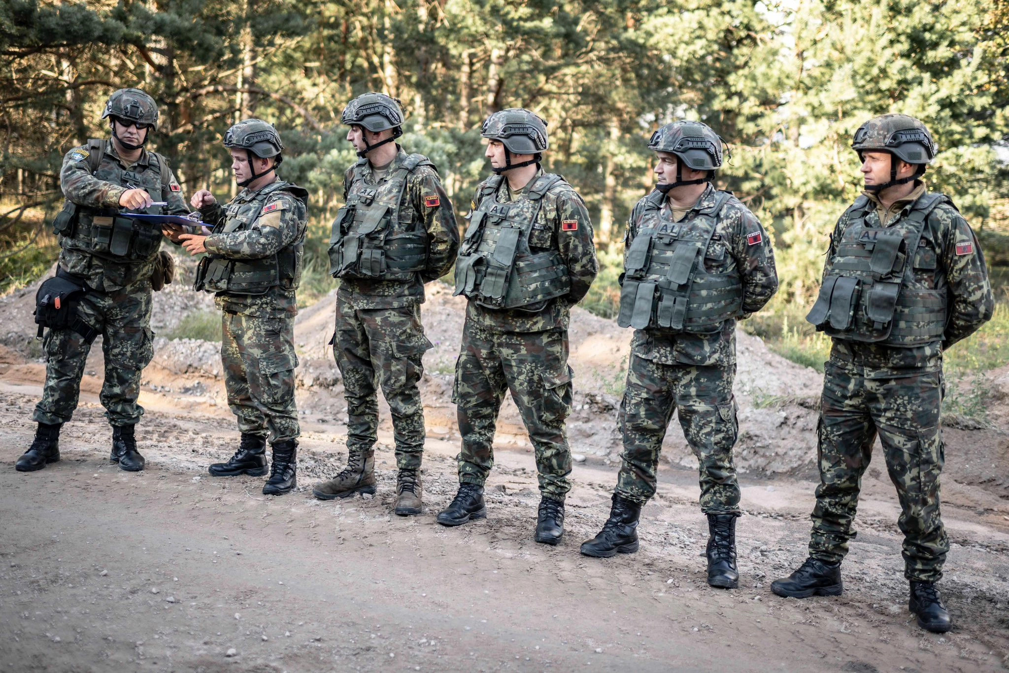 Albanske oborožene sile sodelujejo na Natovi vaji v Latviji