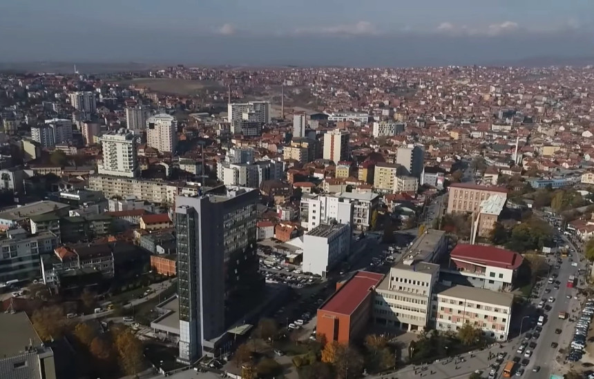 Prishtina nga droni