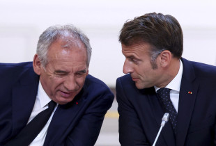 François Bayrou dhe Emmanuel Macron