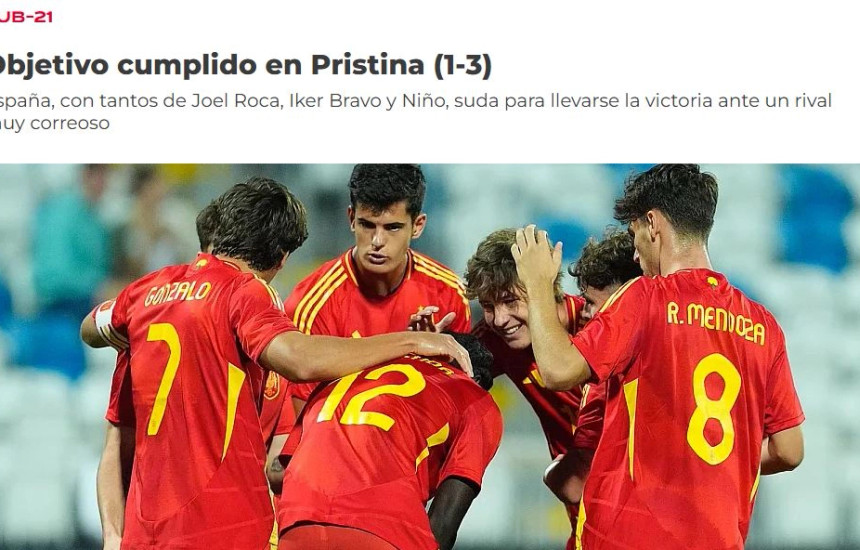 Spanja U21 - Kosova U21