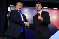 Donald Trump dhe Charlie Kirk