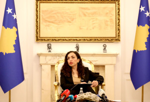 Presidentja Vjosa Osmani