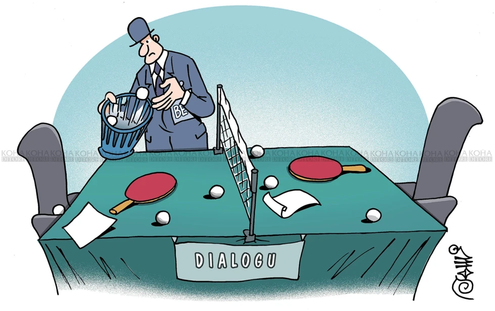 Karikatura e ditës - Dialogu