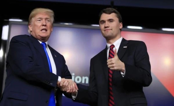 Donald Trump dhe Charlie Kirk